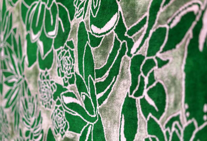 Ultimate Sanctuary rug close up