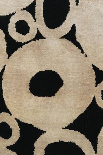 Rocks - Iwa 岩 Rug by Louise Carrier