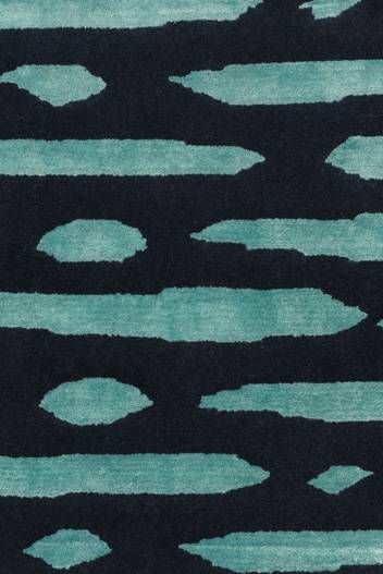 Sea - Umi 海 Rug by Louise Carrier
