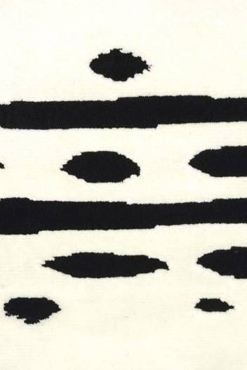 River - Kawa 川 Rug by Louise Carrier