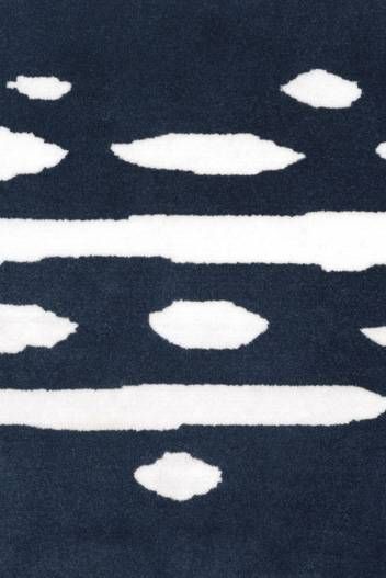 River - Kawa 川 Rug by Louise Carrier