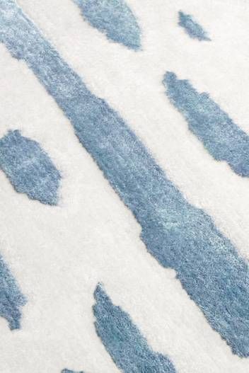 River - Kawa 川 Rug by Louise Carrier