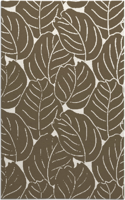 collected leaves rug - item 226383