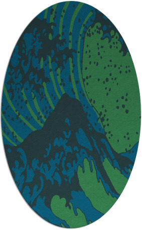 Midnight Surf Rug