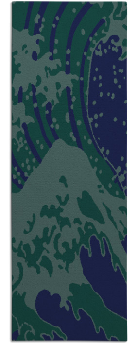 Midnight Surf Rug