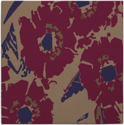 popping poppy rug - item 676054