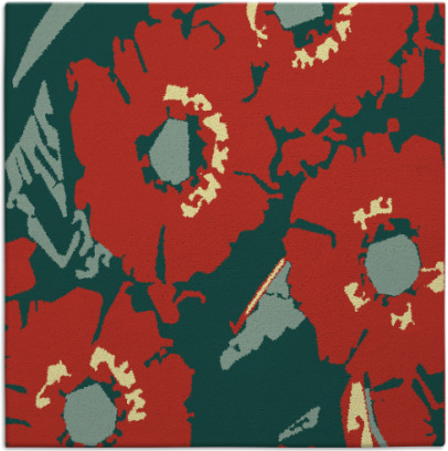 popping poppy rug - item 676152