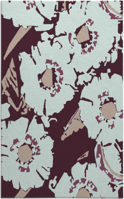 popping poppy rug - item 676806